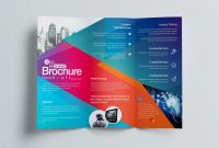 3 Fold Brochure Template Free Awesome Excellent Professional Corporate Tri Fold Brochure Template