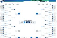 Blank March Madness Bracket Template New March Madness Printable Blank Bracket for Ncaa tournament