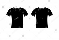 Blank Tee Shirt Template Awesome Free Vector Black T Shirt Template Nils Stucki Kieferorthopa¤de