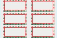Christmas Address Labels Template Awesome Address Label Templates for Pages Template 1 Resume