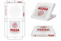 Product Label Design Templates Free Awesome Pizza Box Design Unwrap Fastfood Pizza Package Realistic
