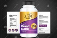 Product Label Design Templates Free Unique Bottle Label Package Template Design Label Design Mock Up