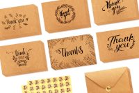 Christmas Thank You Card Templates Free New 36 Blank Thank You Cards with Envelopes Stickers Thank You