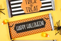 Free Printable Thank You Card Template Unique Free Printable Halloween Candy Bar Wrappers Happiness is