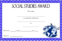 10+ Social Studies Certificate Templates Free Download in Best Social Studies Certificate Templates