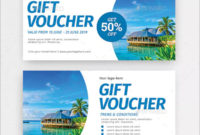 40+ Travel Gift Voucher Templates – Free & Premium Psd Eps with regard to Fresh Travel Gift Certificate Editable
