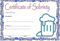 9 Sobriety Certificate Template Ideas | Certificate in Unique Sobriety Certificate Template 10 Fresh Ideas Free
