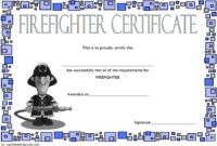 Fire Department Certificate Template Free 2 | Certificate throughout Firefighter Certificate Template