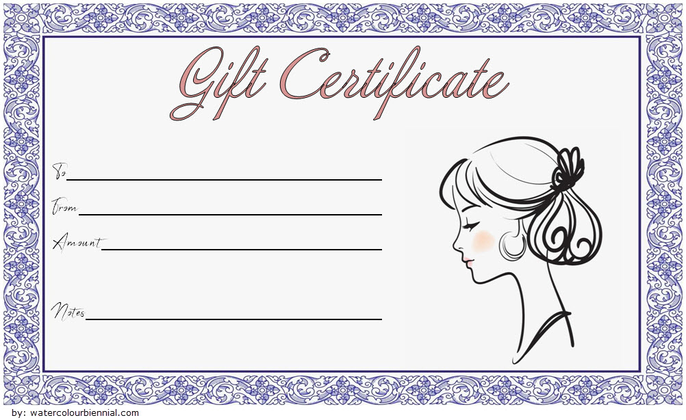 Pin On Fd within Fresh Free Printable Beauty Salon Gift Certificate Templates