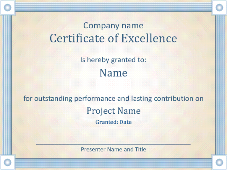 Fresh Outstanding Performance Certificate Template Best Templates Ideas