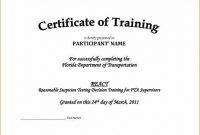 Army Certificate Of Achievement Template 6