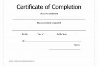 Blank Army Certificate Of Achievement Template