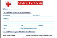 Australian Doctors Certificate Template 2