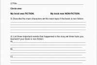 2nd Grade Book Report Template New 3rd Grade Book Report Template Free Fabulous Book Report Outline 5th