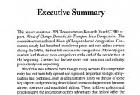 Agreed Upon Procedures Report Template New 4 Executive Summary Entry and Competition In the U S Airline