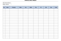 Coaches Report Template Professional Weekly Sales Report Template Store Paperwork Needed Sales Report
