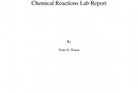 Formal Lab Report Template Awesome Science Report Cover Page Garaj Cmi C org