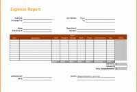 Gas Mileage Expense Report Template Professional Expense Report Policy Sample Ptcharacterprofiles Website