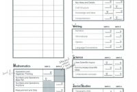 Homeschool Report Card Template Middle School Awesome Powerschool Report Card Templates Letterjdi org