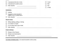 Incident Report form Template Qld Unique Incident Report Mple In Workplace Letter Accident Employee form