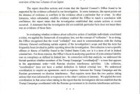 Investigation Report Template Disciplinary Hearing Unique Read the Mueller Report the Full Redacted Version Annotated