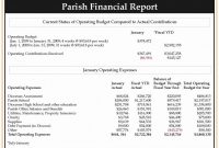 Non Profit Monthly Financial Report Template New Non Profit Financial Statement Template Excel then Monthly Financial