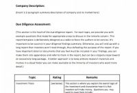 Nursing Report Sheet Template Unique Sample Tax Due Diligence Report New Sample Due Diligence Report