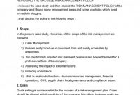 Ohs Monthly Report Template Awesome Bsbrsk 501 Manage Risk Mgmt90107 Leadership Management Studocu