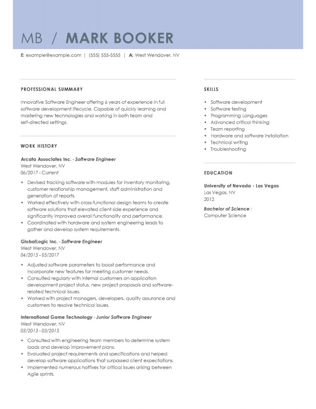 Testing Weekly Status Report Template Unique 30 Resume Examples View by Industry Job Title
