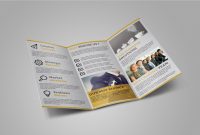 Adobe Illustrator Tri Fold Brochure Template New Corporate Trifold Brochure On Behance