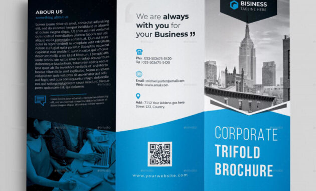 Brochure 3 Fold Template Psd Awesome 50 Premium Free Psd Tri Fold Brochureb Templates for Business and