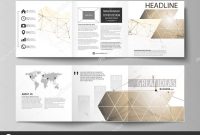 Brochure 4 Fold Template Awesome Business Templates for Tri Fold Square Design Brochures Leaflet
