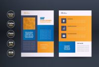 Brochure Folding Templates New Business Flyer Advert Design Flyer Templates Creative Market