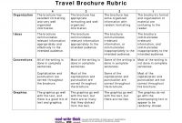 Brochure Rubric Template Awesome 010 Travel Brochure Template for Students Shocking Ideas Pdf