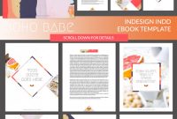 Indesign Templates Free Download Brochure Awesome Boho Babe Indesign Ebook Template by Coral Antler Creative On