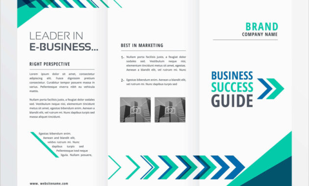 One Sided Brochure Template New Inspirational Free Tri Fold Brochure Template Google Docs Best Of