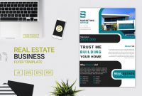 Real Estate Brochure Templates Psd Free Download Awesome Real Estate Business Flyer Template Vector Design A4 Size
