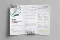 Two Fold Brochure Template Psd Awesome Free Collection 55 Tri Fold Brochure Template 2019 Free