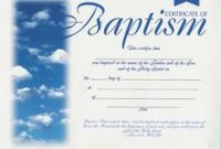 Baptism Certificate Template Word 3