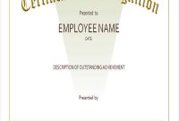 Best Employee Award Certificate Templates 7