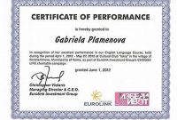 Best Performance Certificate Template 7