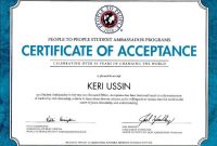 Certificate Of Acceptance Template 4