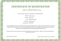 Certificate Of Service Template Free 8