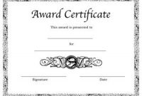 Certificate Template for Pages 11