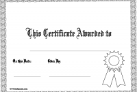 Certificate Template for Pages 3
