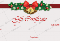 Free Christmas Gift Certificate Templates 2