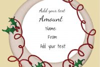 Free Christmas Gift Certificate Templates 9