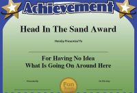 Free Funny Certificate Templates for Word 7