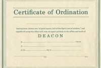 Free ordination Certificate Template 11