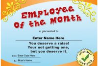 Funny Certificates for Employees Templates 11